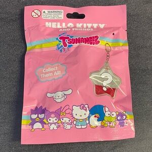 Hello Kitty & Friends Tsunameez Blind Bag Keychain Opened Package